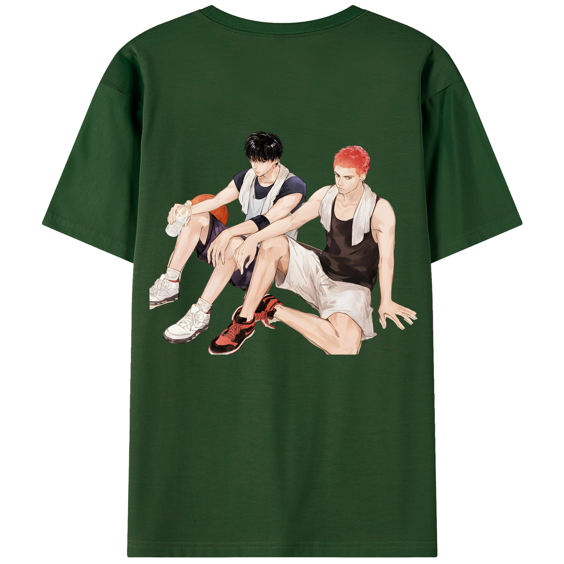 （画像用） SLAM DUNK／スラムダンク 綿100％半袖Tシャツ（背面プリント）